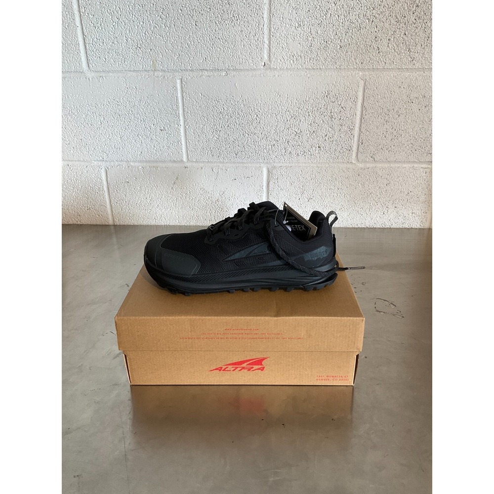 Altra Lone Peak 9 GTX Trail Running Shoes Women's Size 9 Black (New Other)
